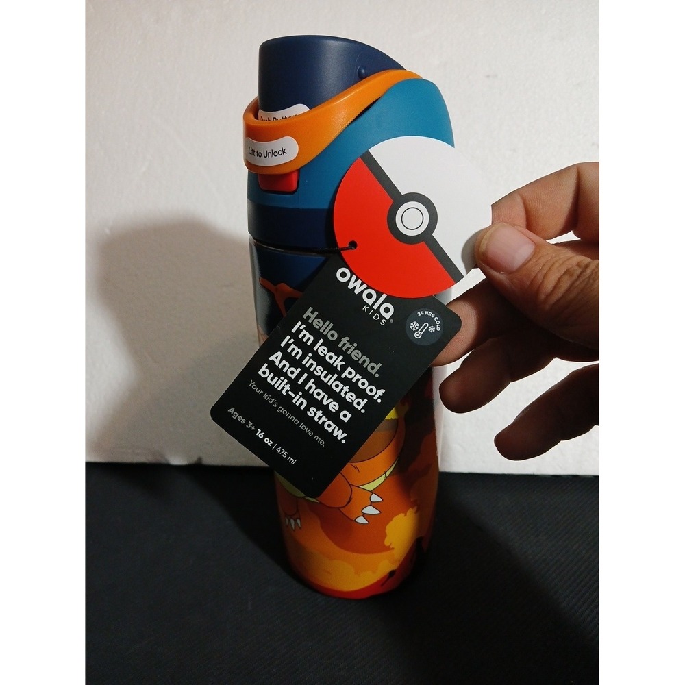 Charizard Owala 16 Ounce Freesip Limited Edition Pokemon Collectible Cup NWT - Picture 2 of 5